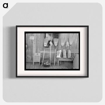 Brooms and Charcoal for Sale
 - ラッセル リー Poster.