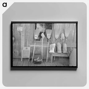 アートパネル-Brooms and Charcoal for Sale
 - ラッセル リー Canvas.