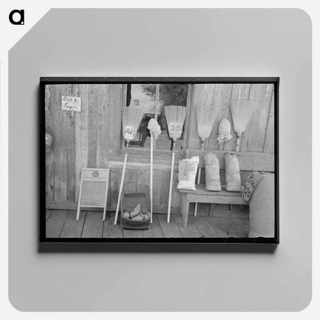 アートパネル-Brooms and Charcoal for Sale
 - ラッセル リー Canvas.
