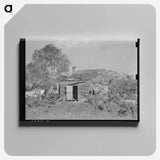 アートパネル-Plantation Worker's Home
 - ラッセル リー Canvas.