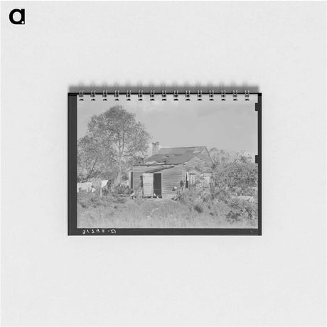 アートメモ帳-Plantation Worker's Home
 - ラッセル リー Memo.