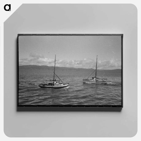 アートパネル-Fishing Boat, Astoria, Oregon
 - ラッセル リー Canvas.