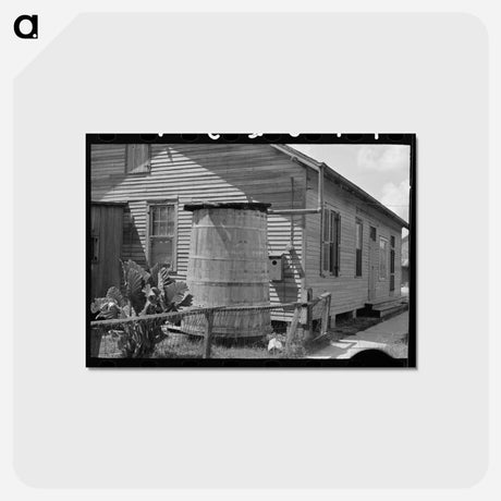 アートポストカード-Louisiana Cistern
 - ラッセル リー Postcard.