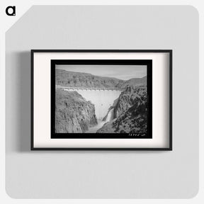 アートポスター-Owyhee Dam, Malheur County
 - ラッセル リー Poster.