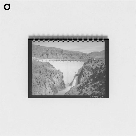 アートメモ帳-Owyhee Dam, Malheur County
 - ラッセル リー Memo.
