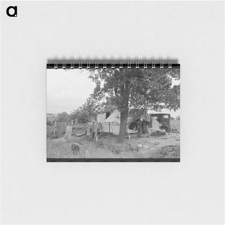アートメモ帳-Poteau Creek Camp
 - ラッセル リー Memo.