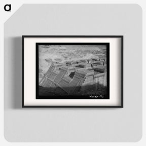 アートポスター-Shasta Dam Under Construction
 - ラッセル リー Poster.