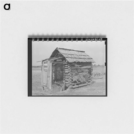 アートメモ帳-Log Shed and Privy
 - ラッセル リー Memo.