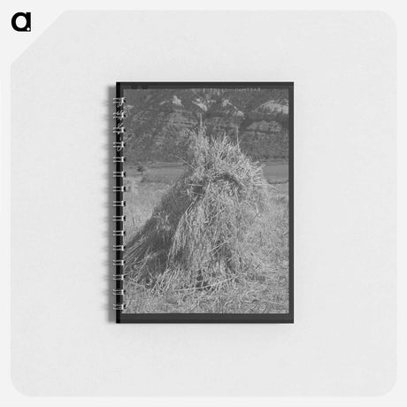 アートメモ帳-Oats in the Shock
 - ラッセル リー Memo.