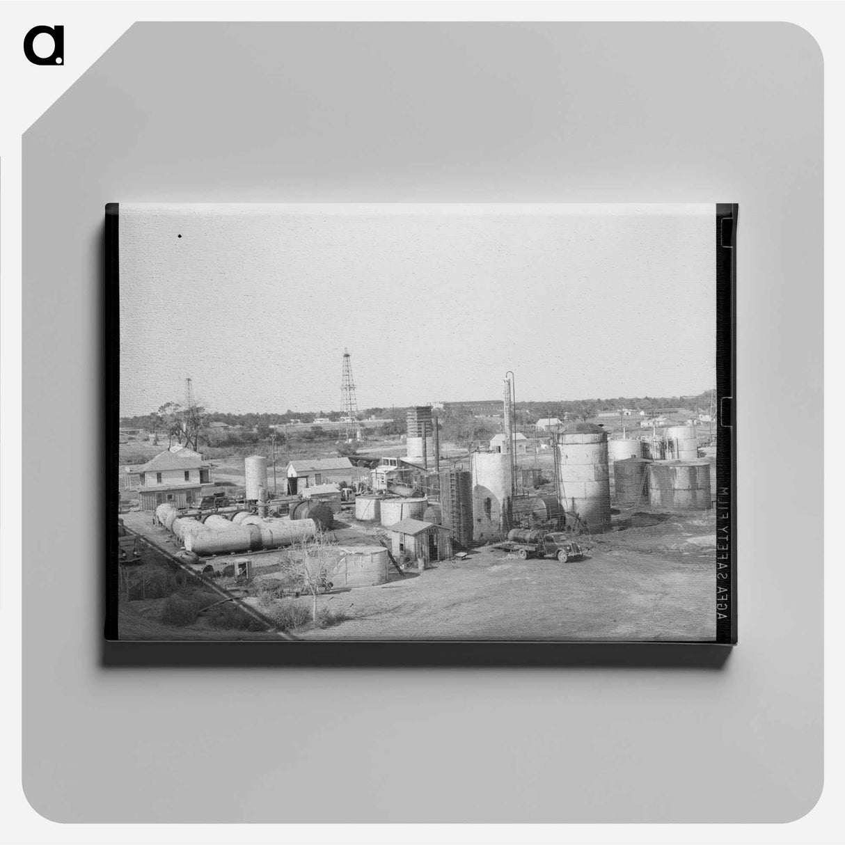 アートパネル-Independent Refinery, Oklahoma City
 - ラッセル リー Canvas.