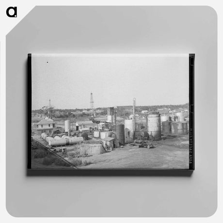 アートパネル-Independent Refinery, Oklahoma City
 - ラッセル リー Canvas.