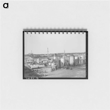 アートメモ帳-Independent Refinery, Oklahoma City
 - ラッセル リー Memo.