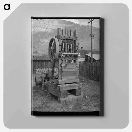 アートパネル-Silverton Ore Mill
 - ラッセル リー Canvas.
