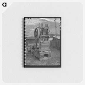 アートメモ帳-Silverton Ore Mill
 - ラッセル リー Memo.