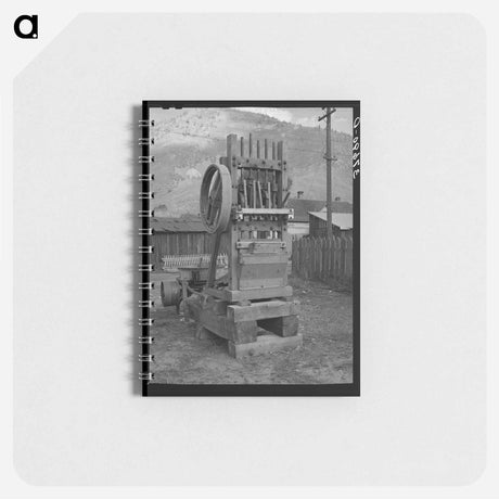 アートメモ帳-Silverton Ore Mill
 - ラッセル リー Memo.