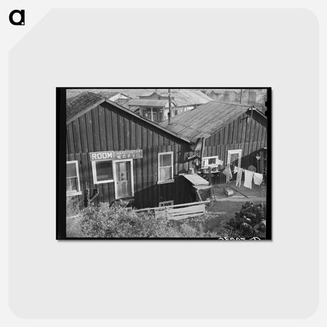 アートポストカード-Chinatown, New Castle, California
 - ラッセル リー Postcard.