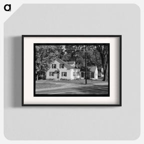 アートポスター-House, Bradford, Vermont
 - ラッセル リー Poster.