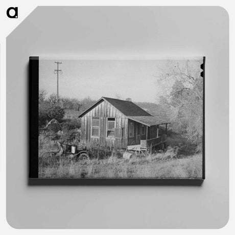 アートパネル-Deserted Placer County
 - ラッセル リー Canvas.