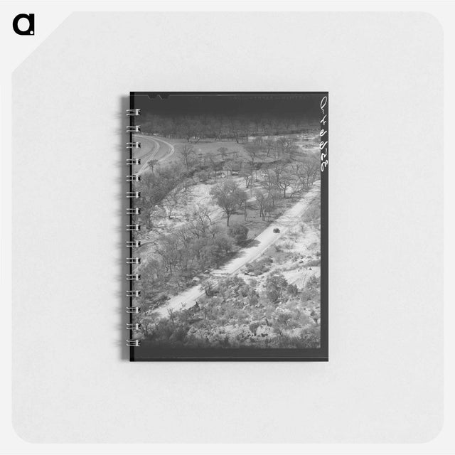 アートメモ帳-Trees Along a Texas Creek
 - ラッセル リー Memo.