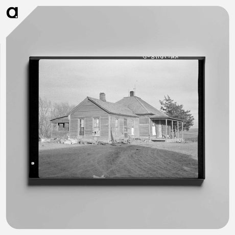 アートパネル-Little Sioux Township
 - ラッセル リー Canvas.