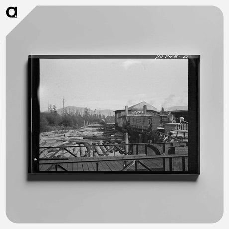 アートパネル-Sawmill, Tillamook, Oregon
 - ラッセル リー Canvas.