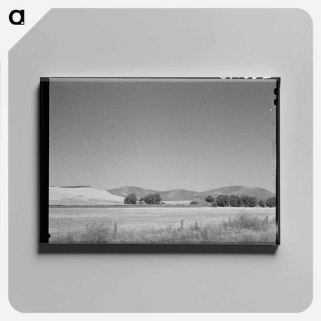 アートパネル-Farmstead and Wheatland
 - ラッセル リー Canvas.
