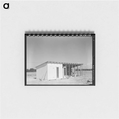 アートメモ帳-Chicken House, Hidalgo County
 - ラッセル リー Memo.