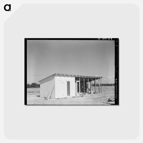 アートポストカード-Chicken House, Hidalgo County
 - ラッセル リー Postcard.