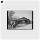 アートポストカード-Fruit Farmer's Barn
 - ラッセル リー Postcard.