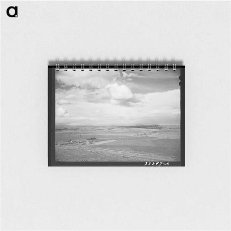 アートメモ帳-Owyhee River Valley Farmlands
 - ラッセル リー Memo.