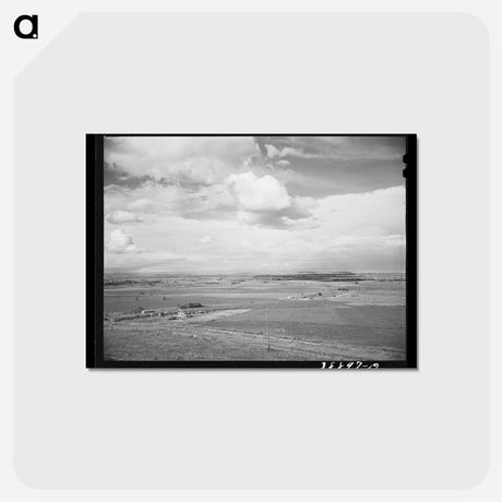 アートポストカード-Owyhee River Valley Farmlands
 - ラッセル リー Postcard.
