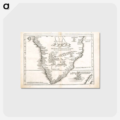 アートポストカード-Tab. mo. secundae partis Aphricae
 - ボストン公共図書館 Postcard.