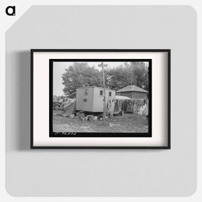 アートポスター-Trailer Camp, Hermiston
 - ラッセル リー Poster.