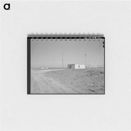 アートメモ帳-Texas High Plains Beer Joint
 - ラッセル リー Memo.