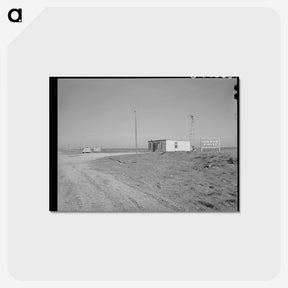 アートポストカード-Texas High Plains Beer Joint
 - ラッセル リー Postcard.