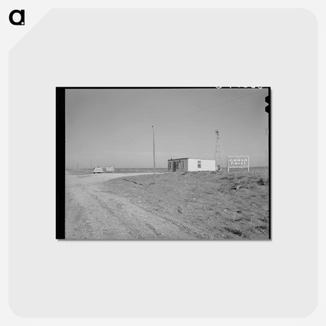 アートポストカード-Texas High Plains Beer Joint
 - ラッセル リー Postcard.