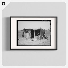 アートポスター-Chicken House of FSA Borrower
 - ラッセル リー Poster.