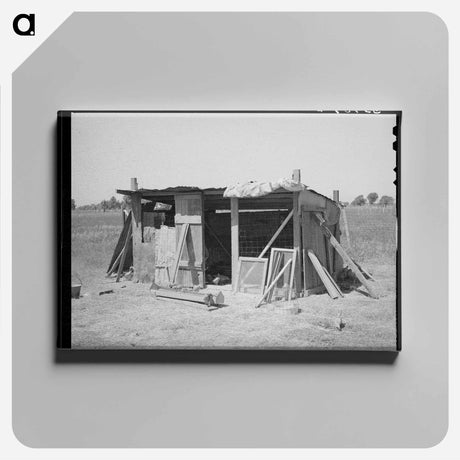 アートパネル-Chicken House of FSA Borrower
 - ラッセル リー Canvas.