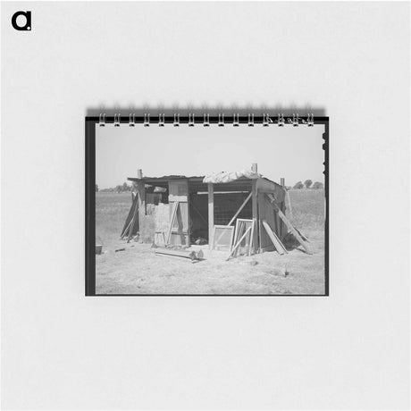 アートメモ帳-Chicken House of FSA Borrower
 - ラッセル リー Memo.