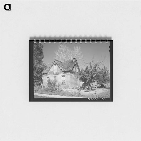 アートメモ帳-Old Mormon House at Tropic
 - ラッセル リー Memo.