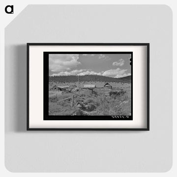 Spanish-American Farm at Holman
 - ラッセル リー Poster.