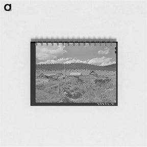 アートメモ帳-Spanish-American Farm at Holman
 - ラッセル リー Memo.