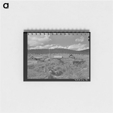 アートメモ帳-Spanish-American Farm at Holman
 - ラッセル リー Memo.