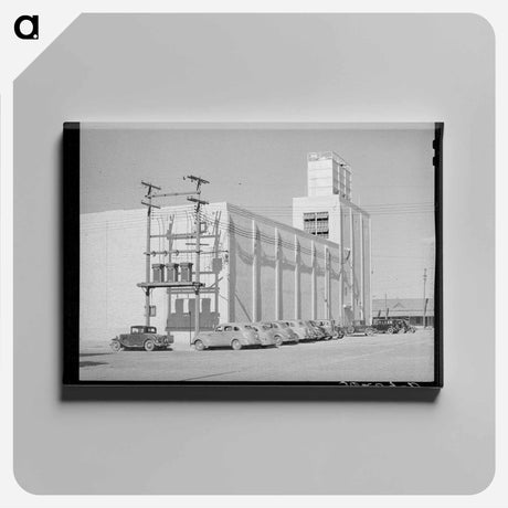 アートパネル-Citrus Growers Warehouse
 - ラッセル リー Canvas.