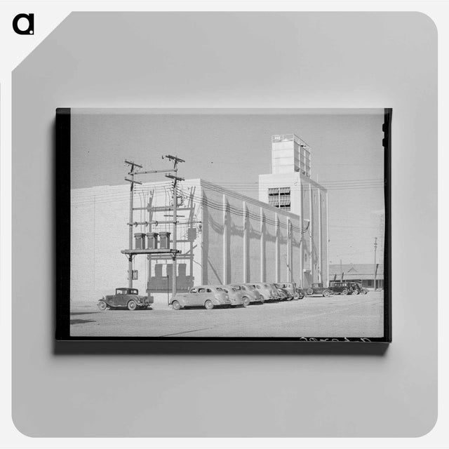 アートパネル-Citrus Growers Warehouse
 - ラッセル リー Canvas.