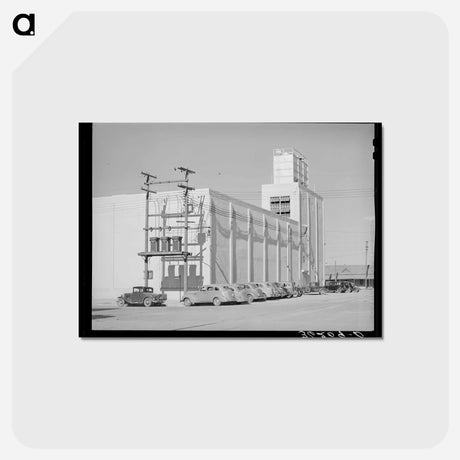 アートポストカード-Citrus Growers Warehouse
 - ラッセル リー Postcard.