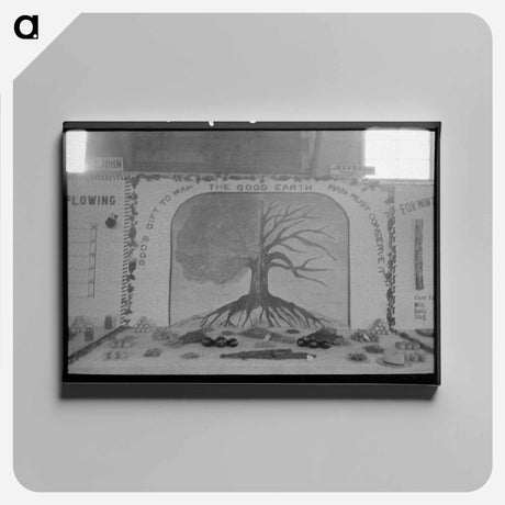 アートパネル-Agricultural Hall Display
 - ラッセル リー Canvas.