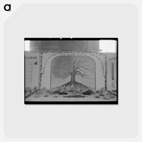 アートポストカード-Agricultural Hall Display
 - ラッセル リー Postcard.