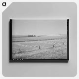 アートパネル-Barley in the Shock
 - ラッセル リー Canvas.