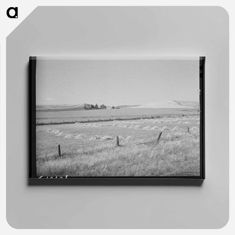 アートパネル-Barley in the Shock
 - ラッセル リー Canvas.